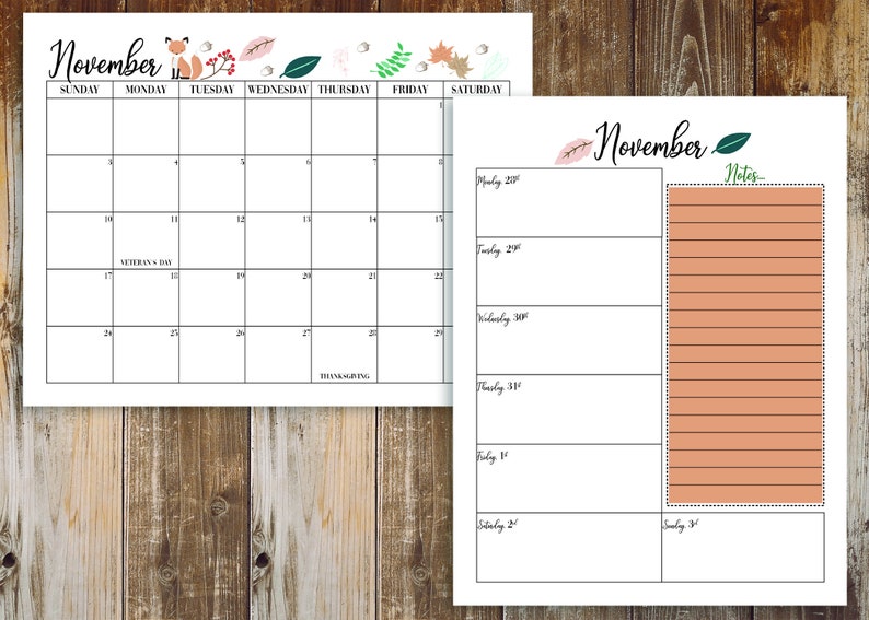 Thanksgiving Planner with free Black Friday Planner to help you plan the best Thanksgiving ever.