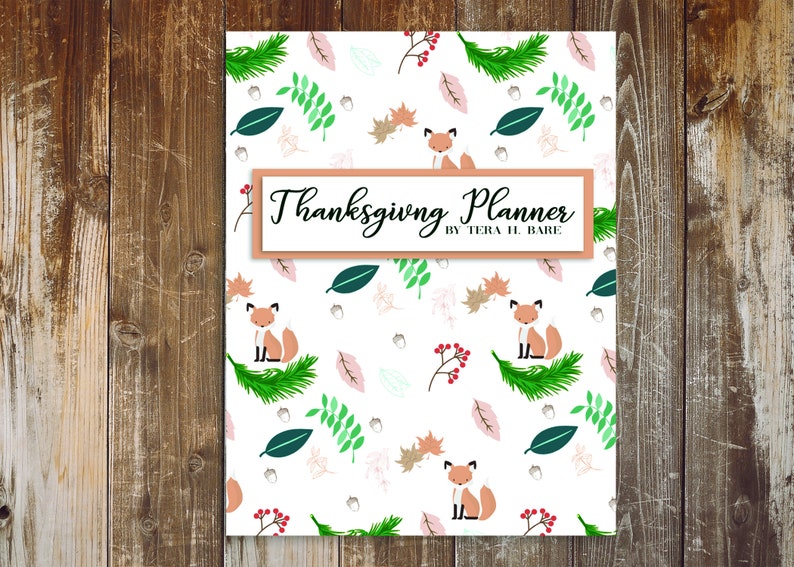 Thanksgiving Planner with free Black Friday Planner to help you plan the best Thanksgiving ever.
