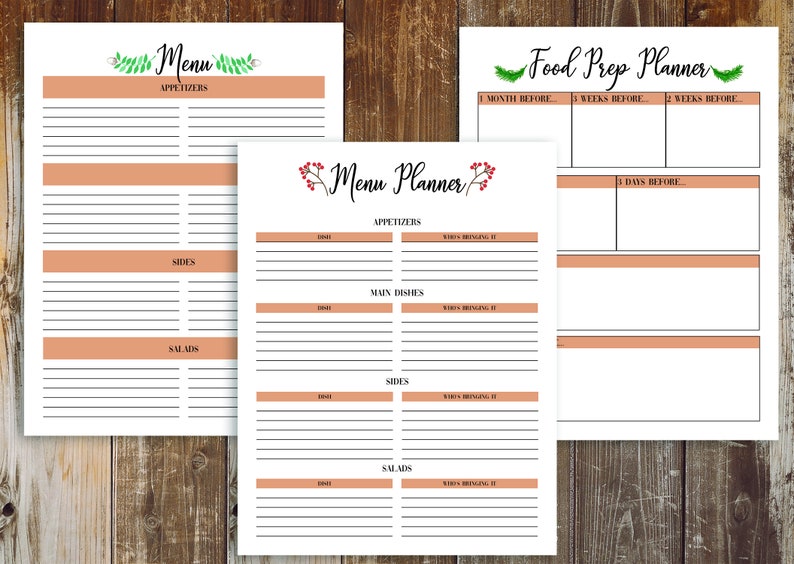 Thanksgiving Planner with free Black Friday Planner to help you plan the best Thanksgiving ever.