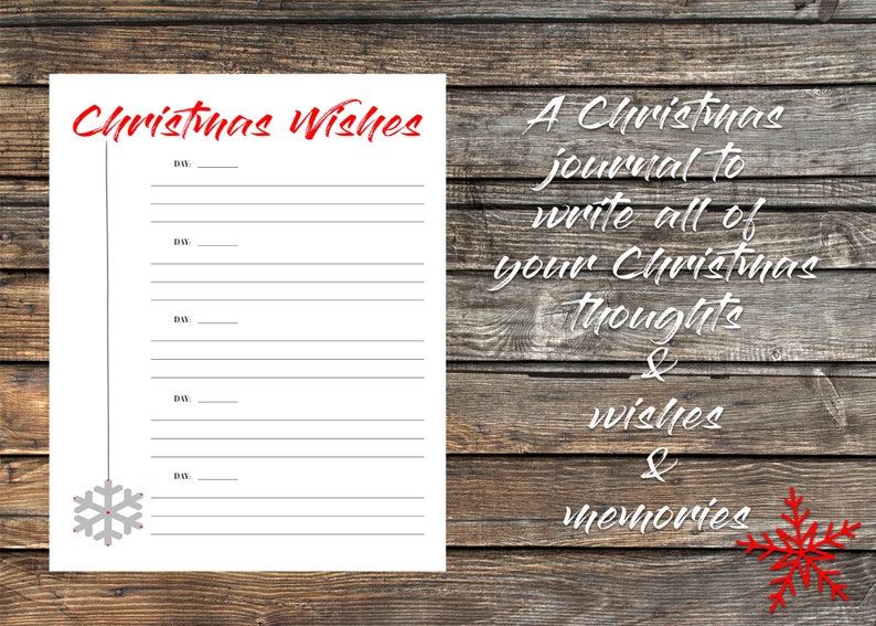 2020 Christmas Planner Printable Holiday Planner Weekly Planner Shopping List Recipe Cards Gift List Planning Kit Organizer image 6