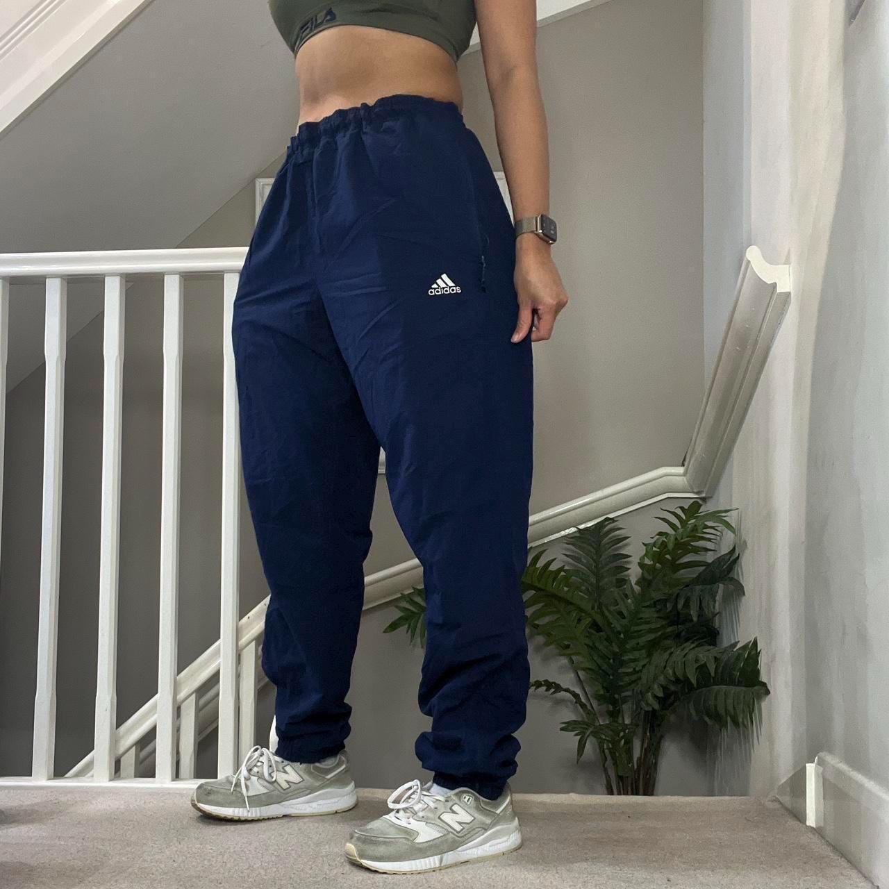 パンツ 00s archive adidas wide nylon pants y2k 00s archive adidas wide nylon pants y2k 2000s - Pants