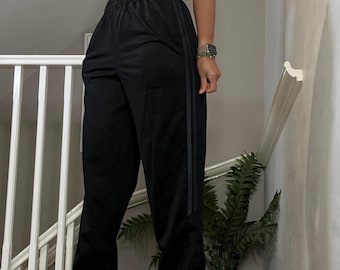 Pantalones de chándal negros de corte holgado Y2K Starter Softshell, talla M, unisex