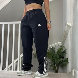 Y2K Adidas Originals Baggy Fit Windbreaker Trouser Track