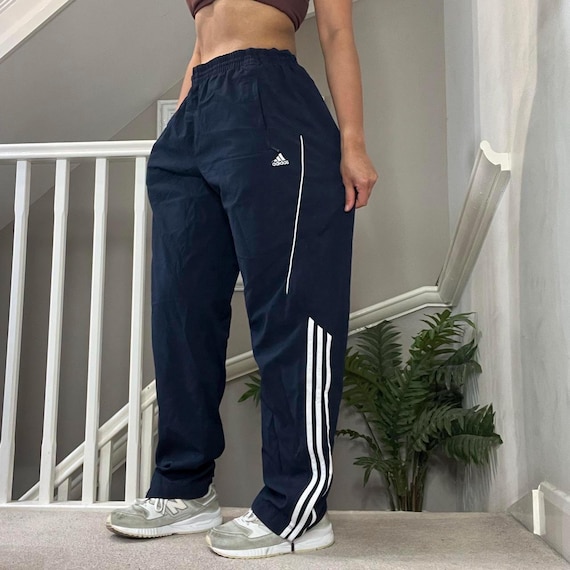 Pantalones deportivos retro Adidas: pantalones holgados