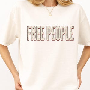 Koszulka Free People w stylu vintage z grafiką, wygodna, w kolorze, w stylu casualowym, unisex zdjęcie 10
