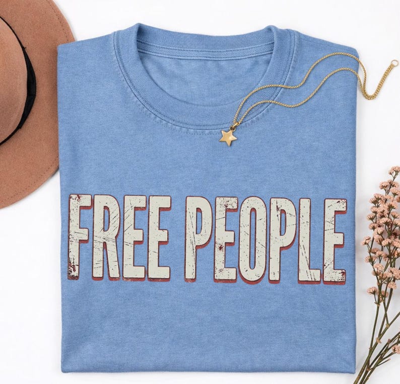 Koszulka Free People w stylu vintage z grafiką, wygodna, w kolorze, w stylu casualowym, unisex zdjęcie 13