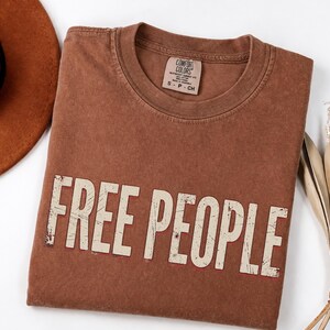 Koszulka Free People w stylu vintage z grafiką, wygodna, w kolorze, w stylu casualowym, unisex zdjęcie 19
