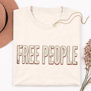 free people shirt vintage graphic tee brown comfort colors style unisex casual shirt