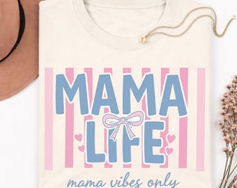 Retro Motherhood Comfort Colors Shirt, Trendy Mama Shirt, Mom Life Tee, Oversized Graphic Mom T-Shirt, Cool Mom Club Shirt, Mothers Day Gift