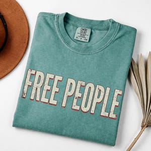 Koszulka Free People w stylu vintage z grafiką, wygodna, w kolorze, w stylu casualowym, unisex zdjęcie 20