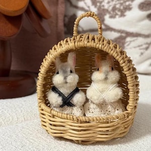 Handmade Bunny Plush, Art Doll, Realistic Rabbit Toy, Soft Plush, Home Decor, Gift for Rabbit Lovers, Poseable Doll