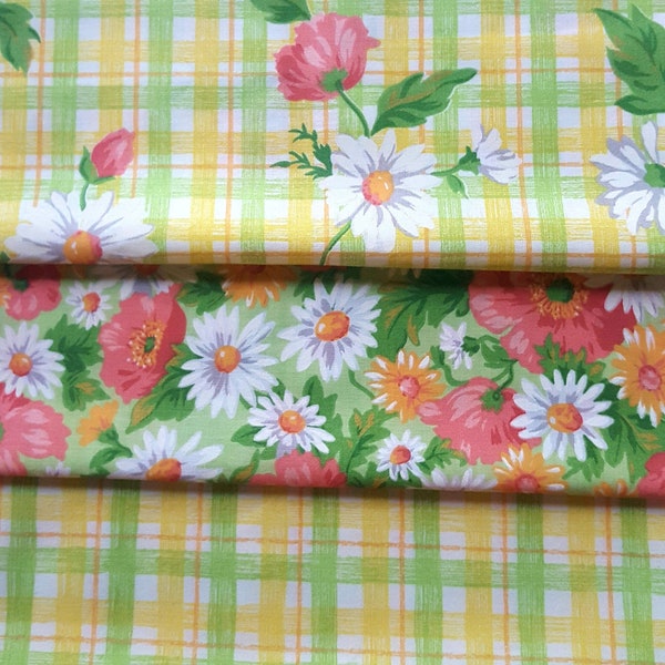 Vintage Fabric - Daisies REMNANT Pack