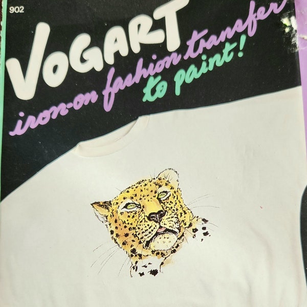 Vintage Vogart Iron On Transfer - 1980s