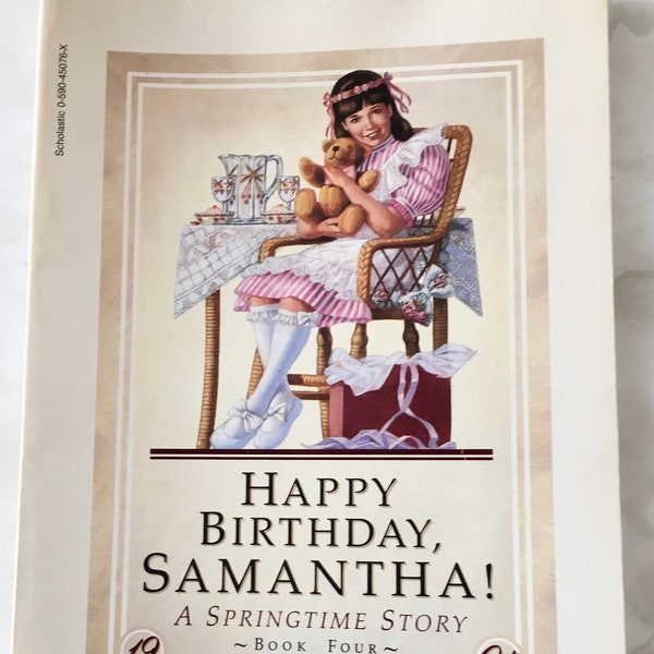 American Girl - Happy Birthday Samantha - Book 4