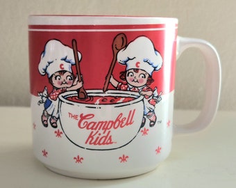 Vintage Campbell Kids Little Chefs Mug - 1991