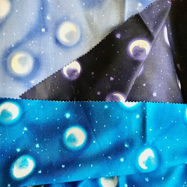 Vintage Fabric - Night Sky REMNANT Pack