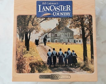 Amish Puzzle - Bill Coleman's Lancaster County - Meeting Ground - UNOPENED