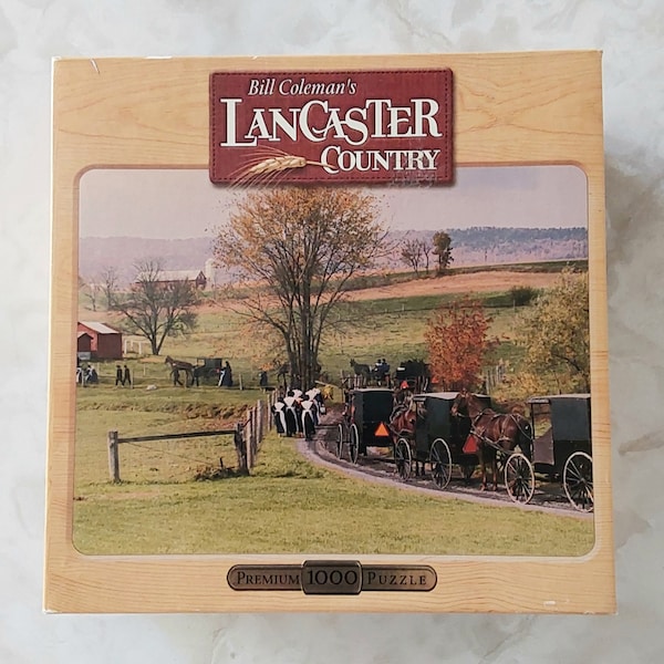 Amish Puzzle - Bill Coleman's Lancaster County - Ruth's Wedding - UNOPENED