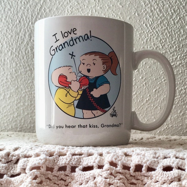 Vintage Family Circus Dolly and PJ mug - 1989