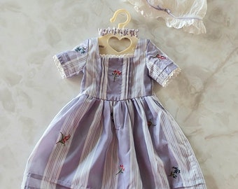 American Girl Felicity's Lilac Traveling Gown