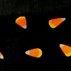Halloween Fabric - Halloween Candy Corn