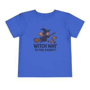 Toddler Halloween Witch Tee, Cute Kids Shirt, Trick or Treat T-shirt, Kids Halloween Costume, Witch Themed Gift