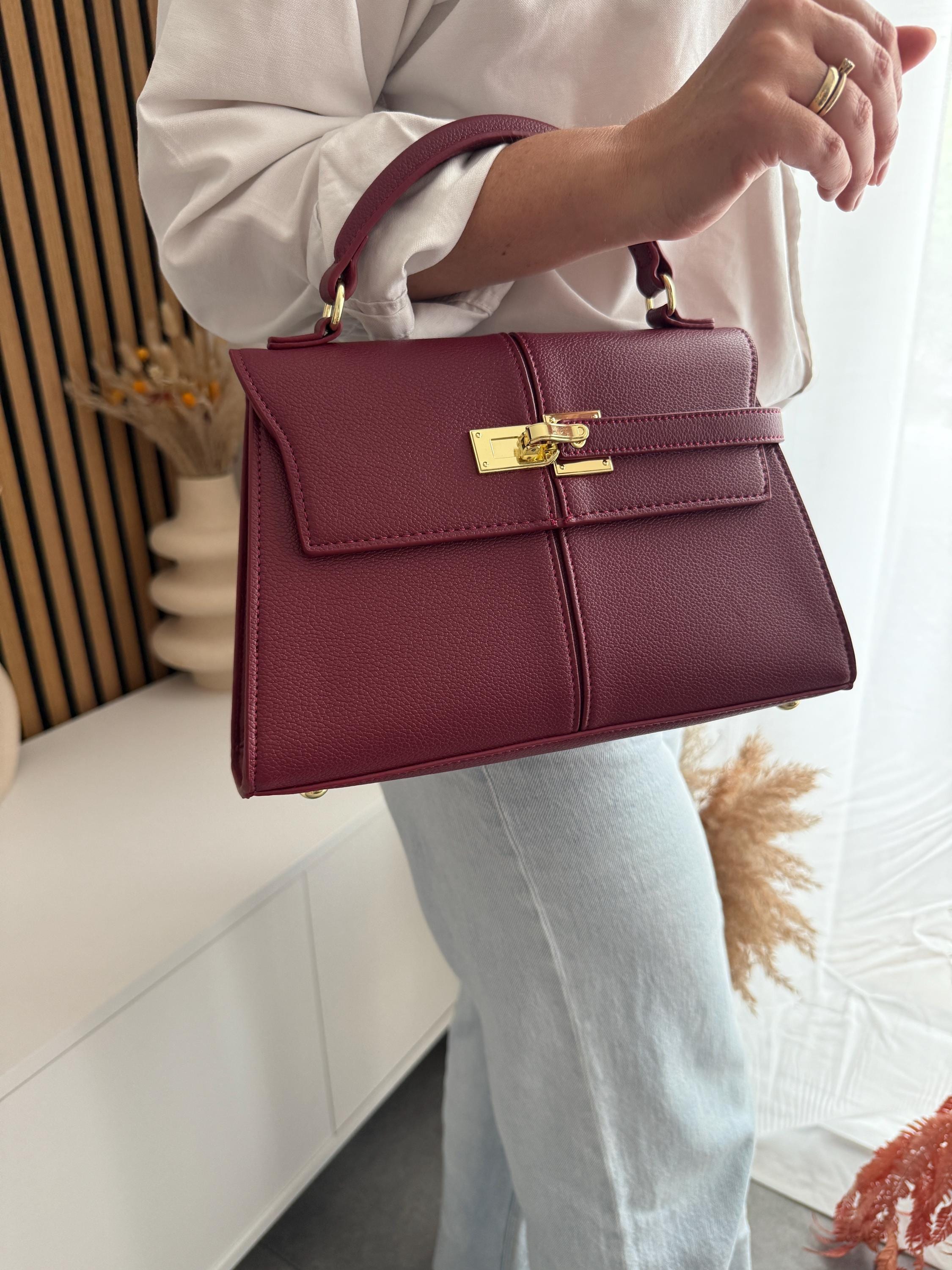 Hermes bordeaux bag