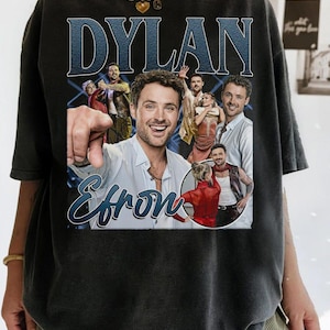 Dylan Efron Dwts Bootleg Retro T-Shirt, Dancing With The Stars Fan Gift TV Show, Efron Merch Gift For Her