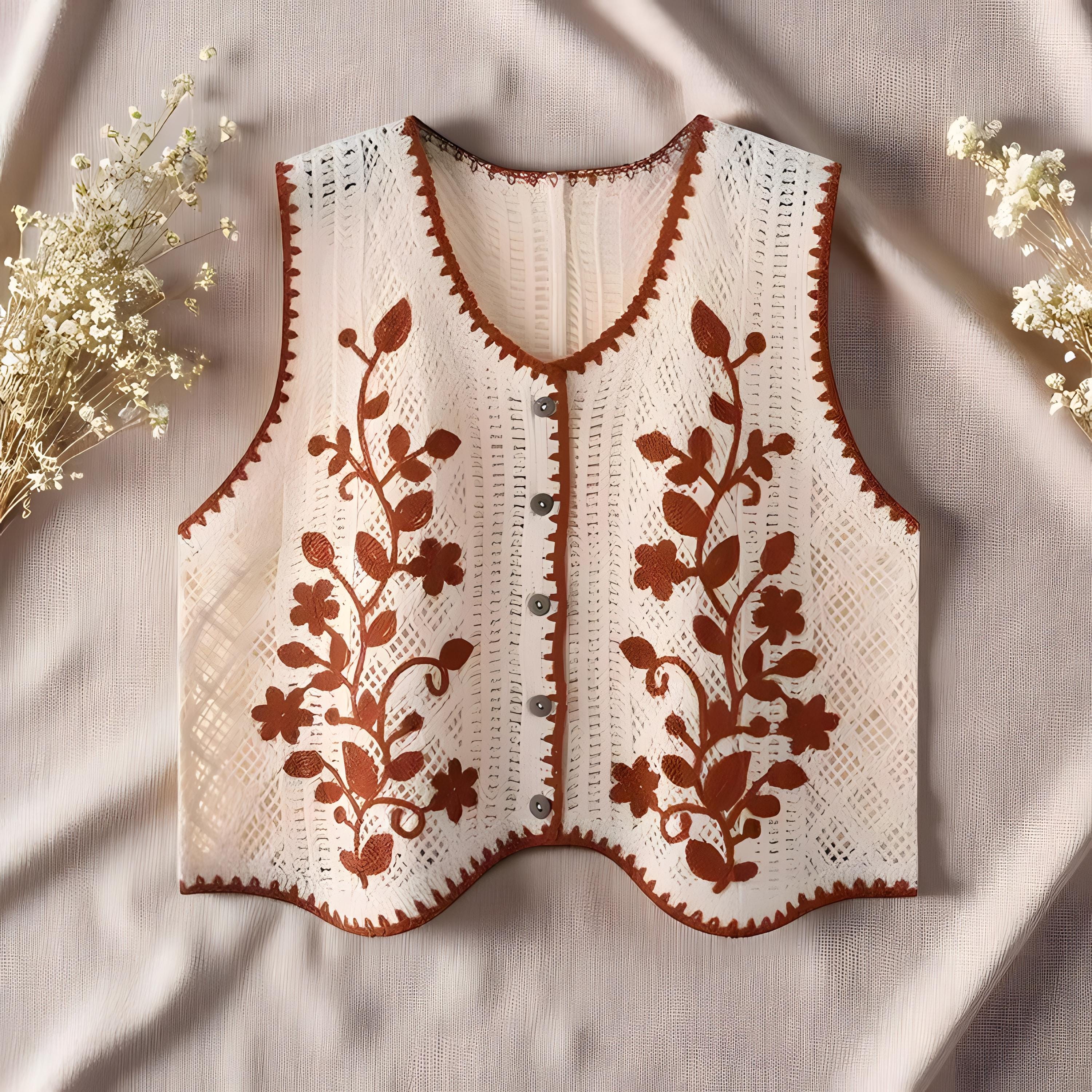 トップス Embroidered Design Summer Knit Cardigan Embroidered Summer Cardigan - Etsy