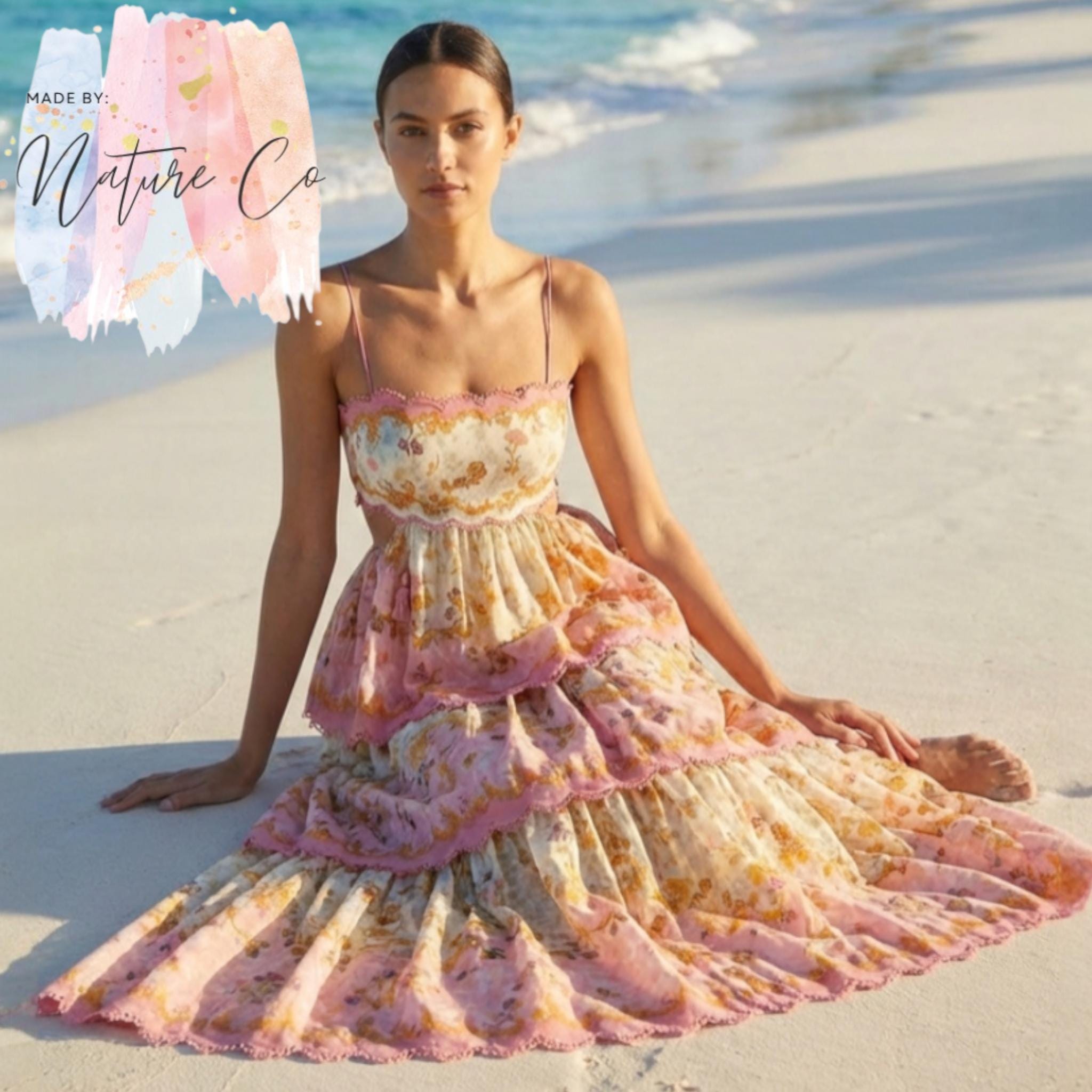 Tiered Maxi Dress Lace - Etsy