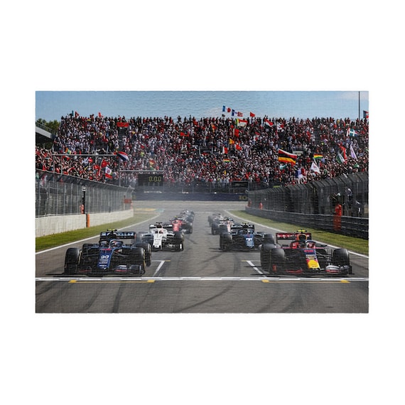 F1 Jigsaw Puzzle for Adultss: Formula1 Race Start, High Speed