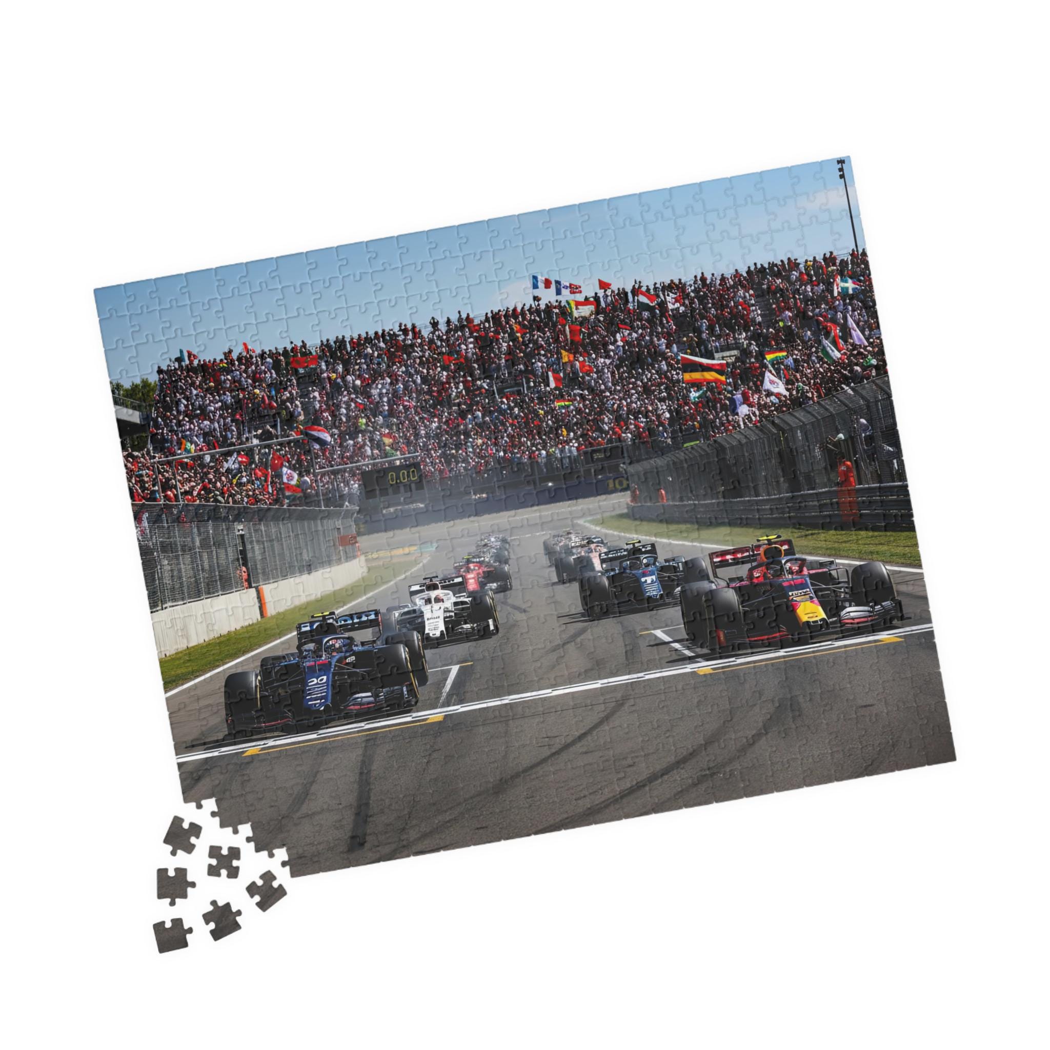 F1 Jigsaw Puzzles: Formula1 Race Start, High Speed Track, Fun Puzzle ...