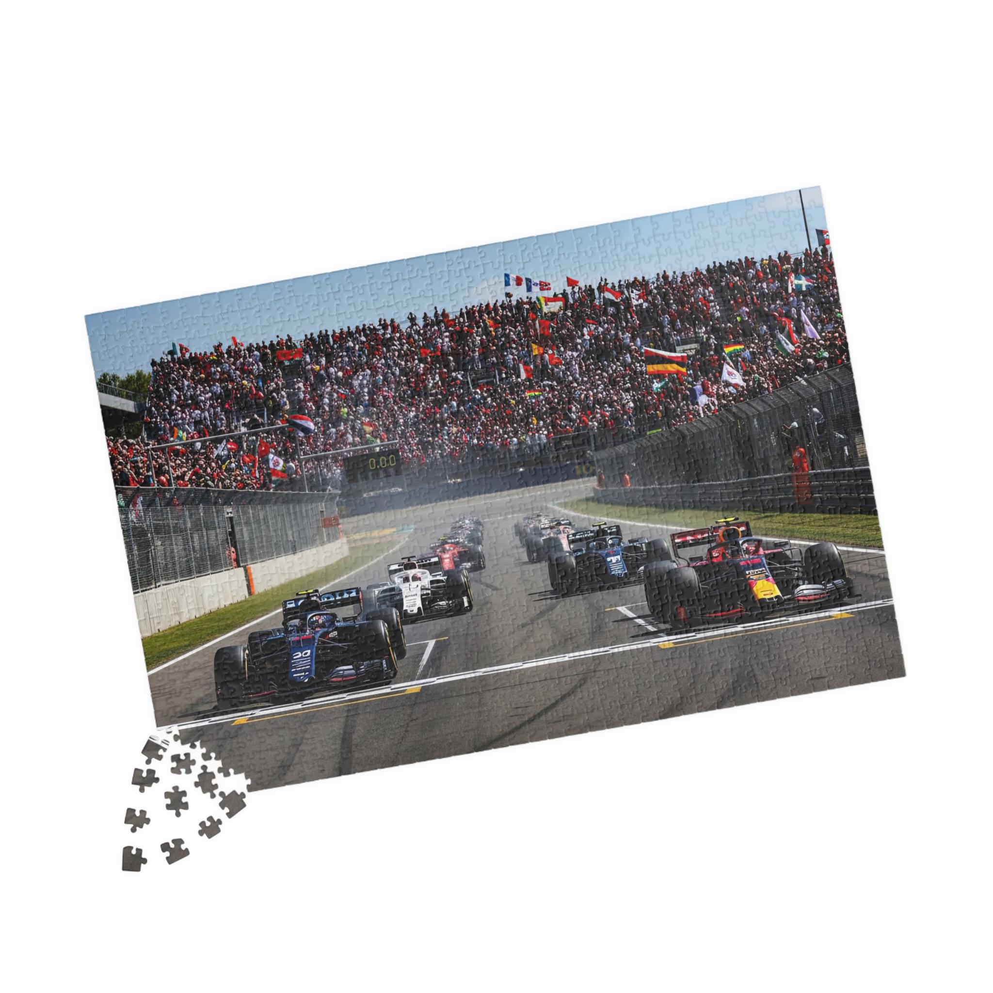 F1 Jigsaw Puzzle for Adultss: Formula1 Race Start, High Speed