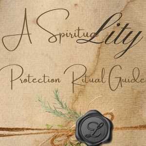 Protection Ritual PDF-Printable Grimoire Page | A SprituaLITY guide by LITY