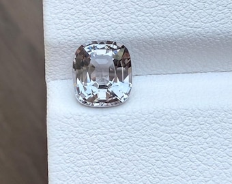 2.05 Carat Violetish-Grey Spinel: Unheated Cushion Cut Gemstone | Burmese Origin | GFCO Certified (39376-3)