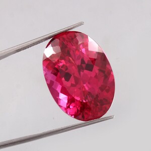 AAA Flawless Burma Ruby Loose Oval Gemstone Cut, Fine Quality Ruby Pendant & Wonderful Jewelry Making Gemstone Cut 22x14 MM To 32x24 MM