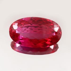 40x23 MM - AAA Flawless Burma Ruby Oval Loose Gemstone Cut, Extreme Quality Museum Grade Ruby Pendant & Premium Jewelry Making Gemstone Cut
