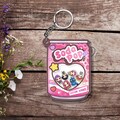 Personalized Kpop Demon Hunters Shaker Keychain | Cute Acrylic Kpop Merch, Huntrix and Saja Boys Charms, Collectible Gift for Fans PKD021.C product logo