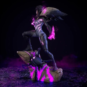 Kaisa Resin Figure 1/12 Scale, handmade painted options, 12k Quality for gamelover, collectors | League of Legends gift for him