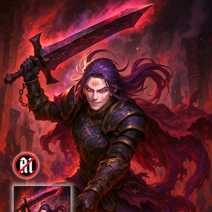 Custom Fantasy Character Art Full Body, TTRPG Portrait Commission, Personalized OC RPG Illustration, Digital Roleplay Character Artwork