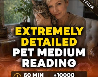 Same Hour Pet Psychic Reading – Animal Communication, Tarot Insights