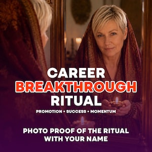 Career Spell for Job Promotion & Work Recognition, Job Offer Attraction, Interview Success, Career Breakthrough Ritual