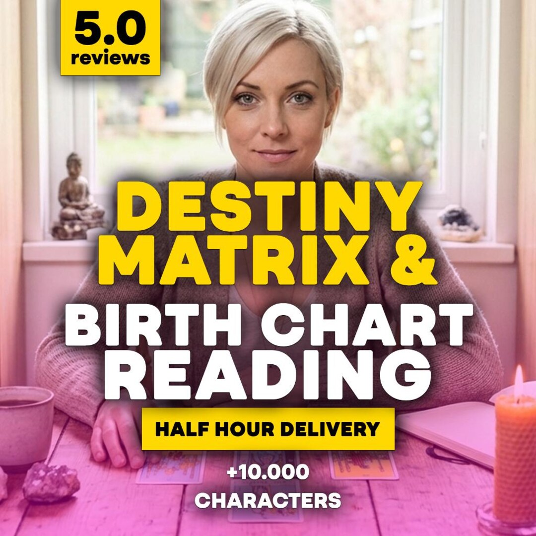 Destiny Matrix and Birth Chart Reading, Astrology Tarot Numerology for ...