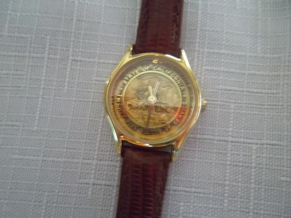 Vintage Gold Face 25 Years of Service Watch