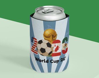 2026 World Cup Soccer Can Cooler | Football 2026 Koozie