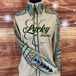 Western show shirt