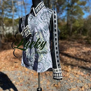 Western show shirt