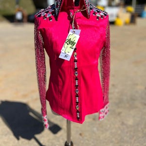 Western show shirt