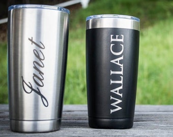 custom travel mug etsy