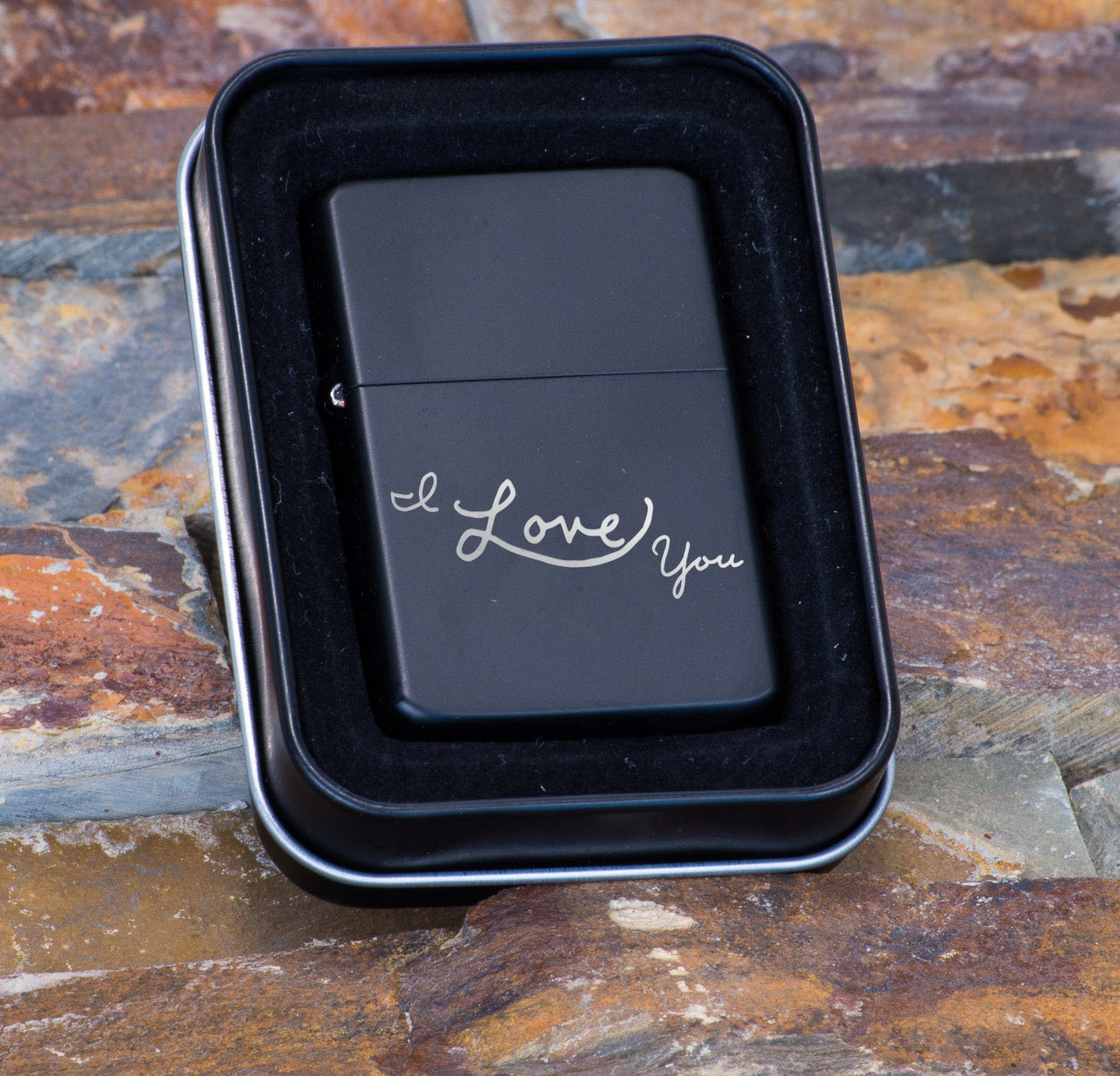 Custom Lighter GIft for Him I Love You Cigar Lighters Etsy